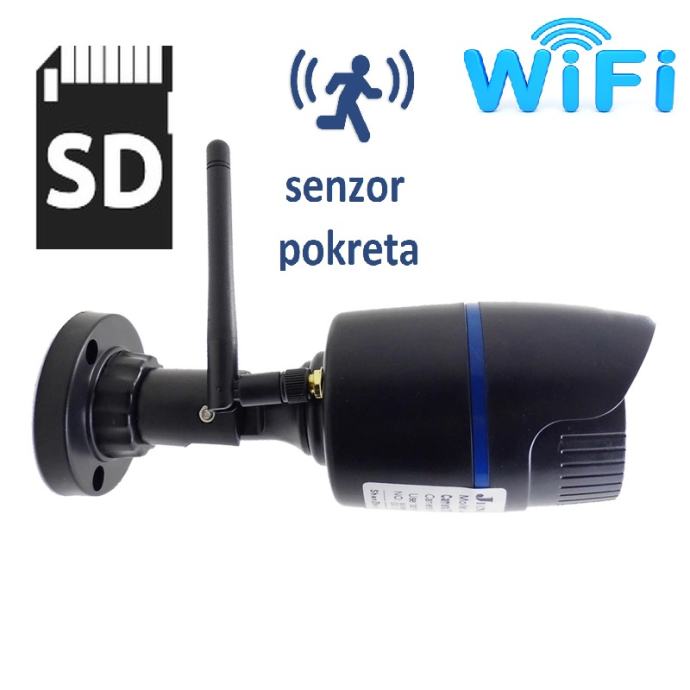 IP kamera WIFI kamera video nadzor kamera cctv IR-cut noćno SD snima