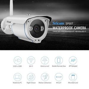 Camera de supraveghere WIFI Sricam™ SP007 Pro, exterior, 2MP, night