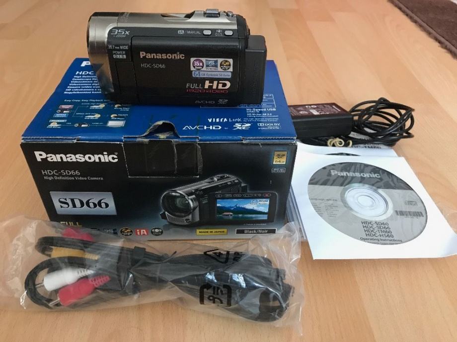 Vhbw Alimentatore 220V Per Fotocamera Panasonic HDC-SD66, SD80, SD90, SDX1 – Sostituisce VSK0695, 6AS93502, Nero