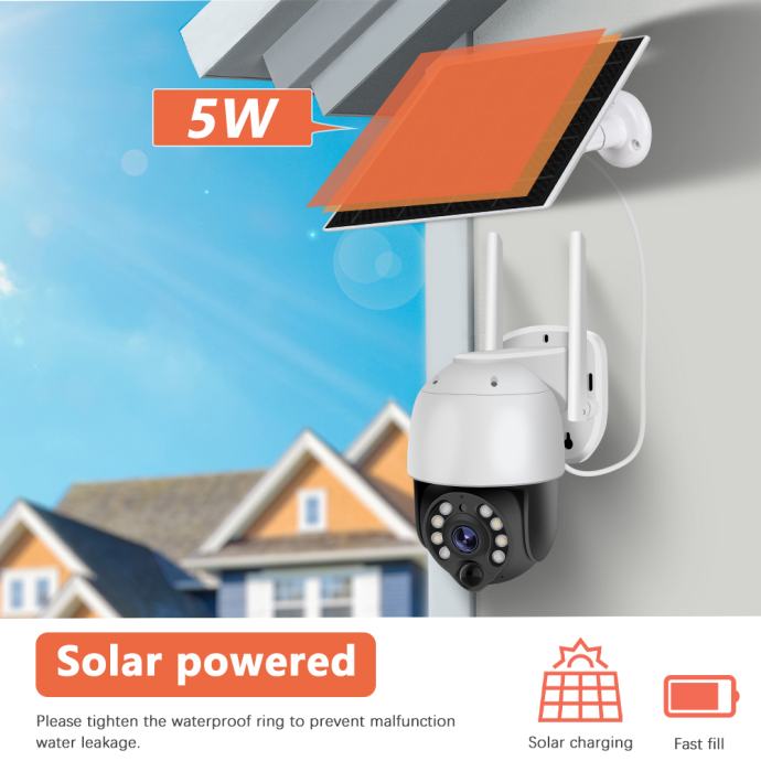 Solarna 4G kamera - velika solarna ploca - profesionalni model -AKCIJA