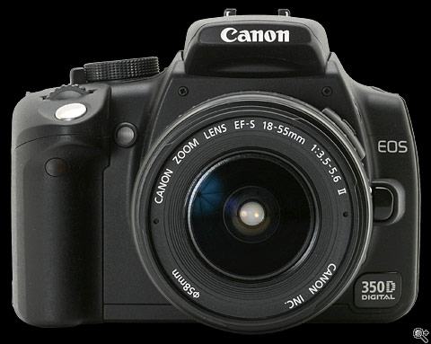 Canon EOS 350D + EF-S 18-55mm + dodatna oprema