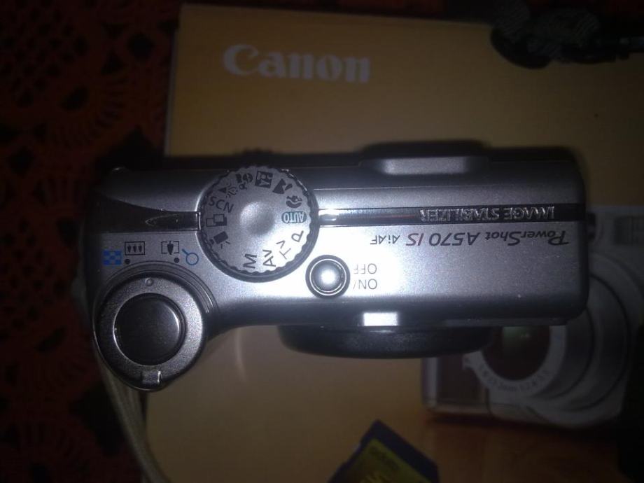 Canon Powershot A570 IS Digital Camera 4GB SDHC Memory Card - Class 4 Secure Digital Card