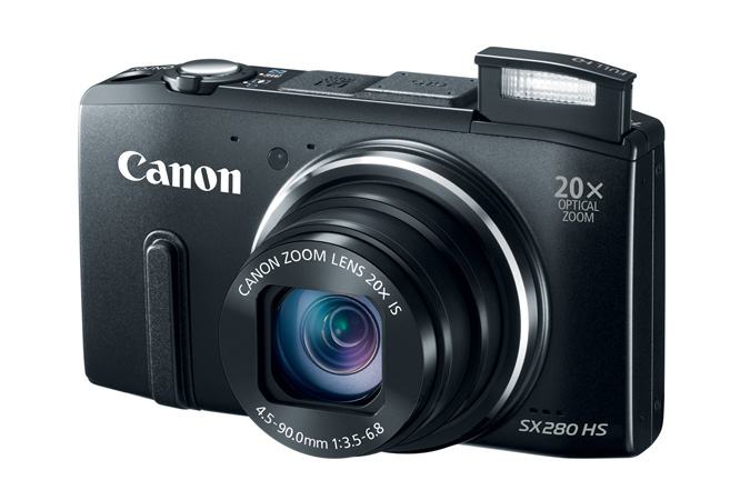 Canon SX280HS 12.1MP, 20X OPTICAL ZOOM, WI-FI, GPS ...