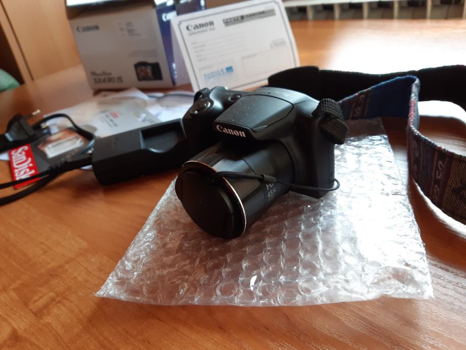 Canon PowerShot SX430 IS 45x zoom 20MP HD video WiFi NFC