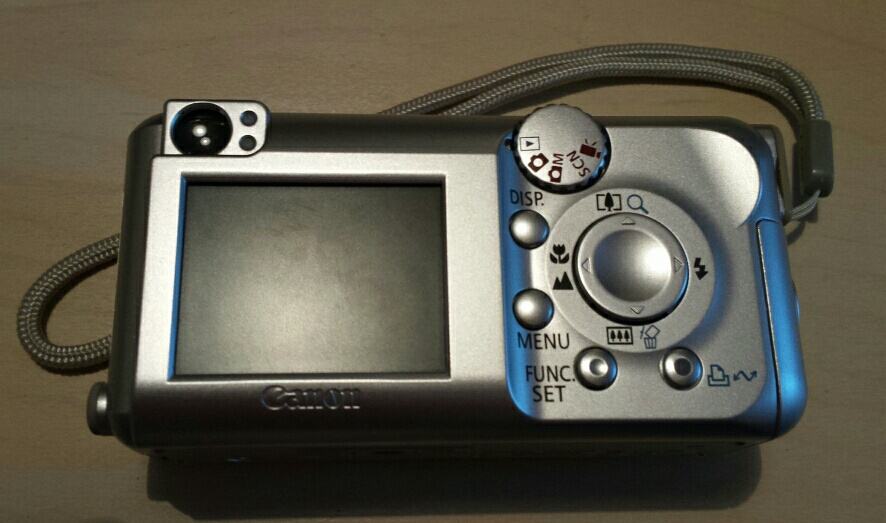 Fotoaparat Canon PowerShot A430 crveni