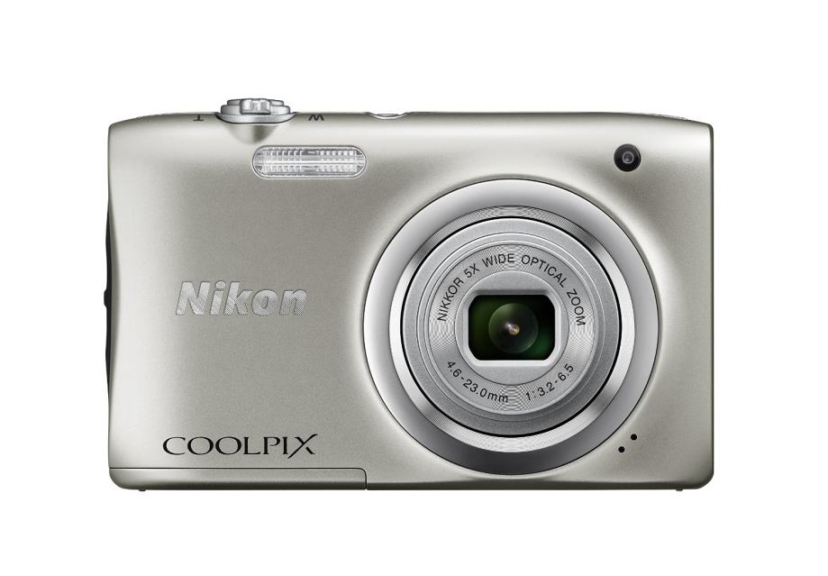 Nikon Coolpix A100 5x Zoom 20.1Mpixel HD Video - SILVER ( srebrni )