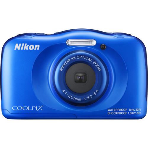 NIKON Coolpix W100 underwater - podvodni fotoaparat - plavi