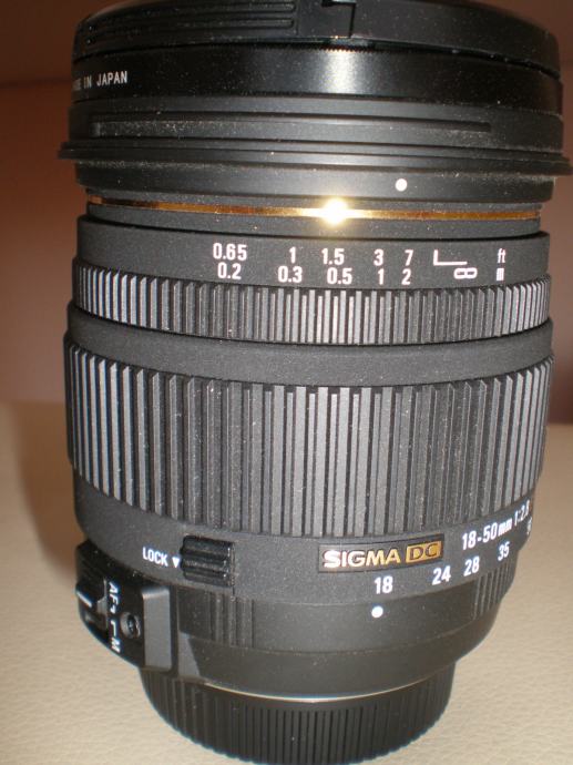 Objektiv za Nikon - SIGMA AF 18-50/2.8