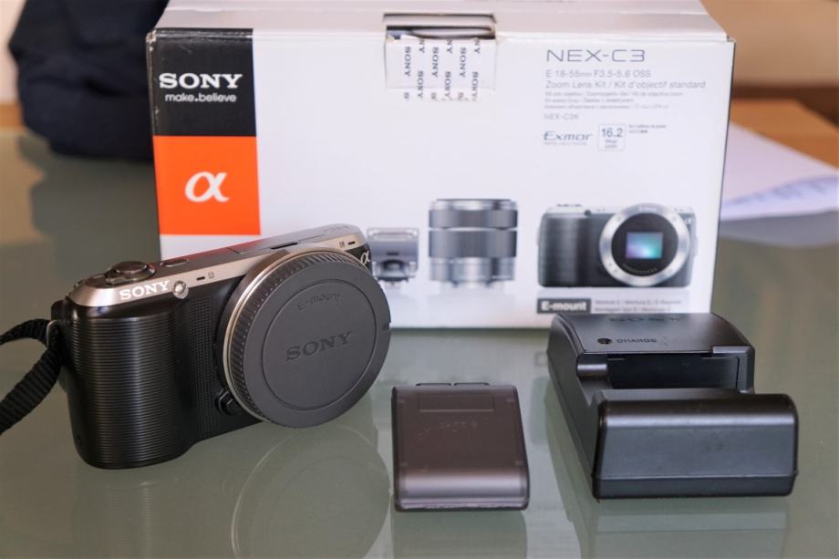 Sony Alpha NEX-C3 Argento – Fotocamera Mirrorless 16.2 MP – Usata Giapponese – Ottima Per Iniziare