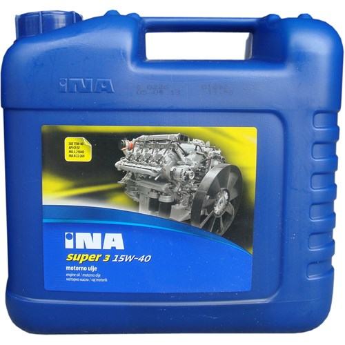 Motorno ulje INA Super 3, 15W40 - 10 L