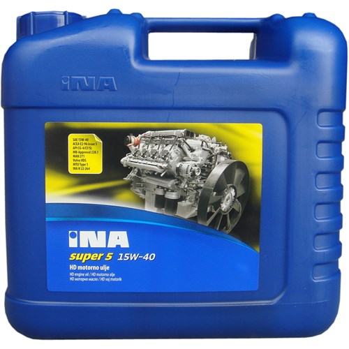 Motorno ulje INA Super 5, 15W40 - 10 L