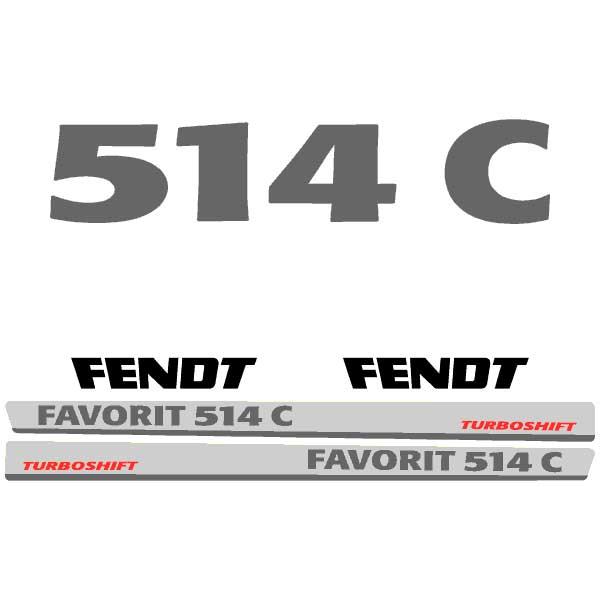 Zamjenske naljepnice za traktor Fendt Favorit 514 C Turboshift