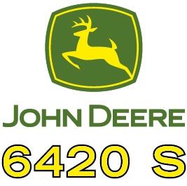 Zamjenske naljepnice za traktor John Deere 6420 S