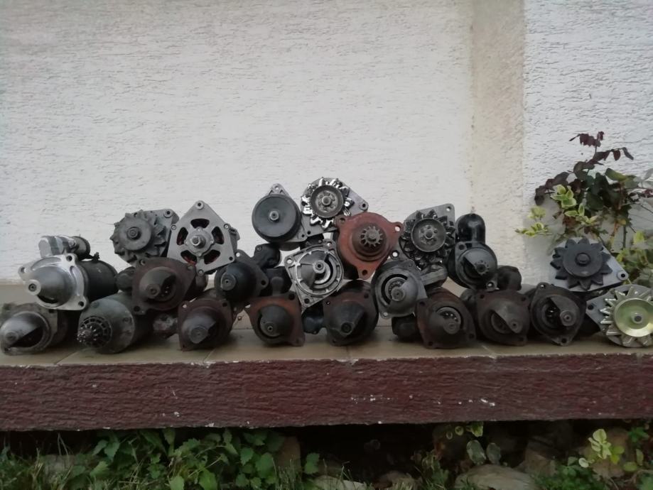 Alnaser (elektropokretač) i alternator za traktor imt 533.539 zetor,