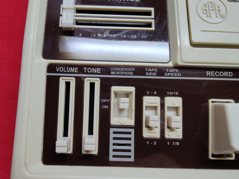 APH cassette recorder variable pitch/speed