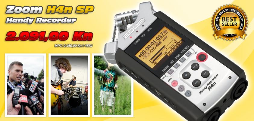 Zoom H4N SP prijenosni audio snimač