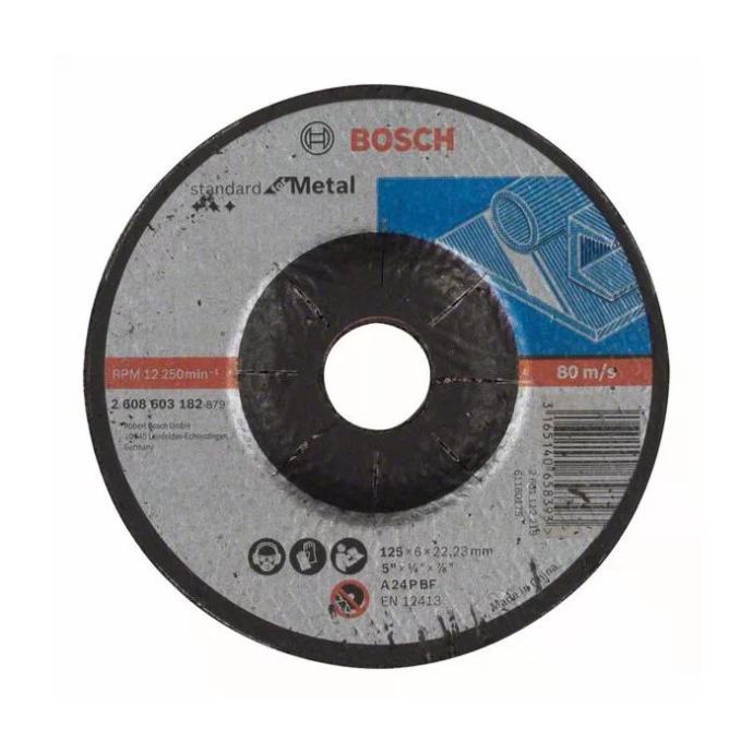 BOSCH brusna ploča koljenasta - Standard for Metal - 2 608 603 182
