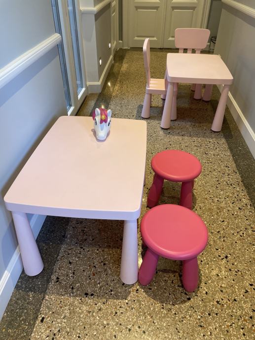 Childs table and chairs from Ikea