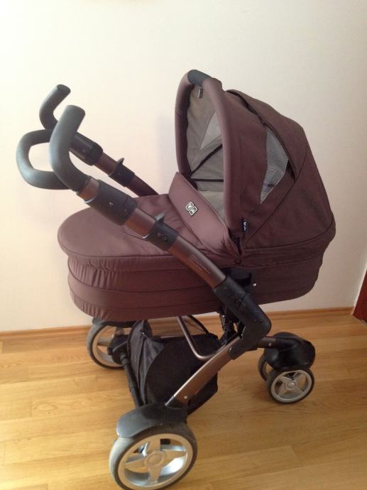 ABC DESIGN TEC BROWN/BROWN KOLICA KOMPLET u