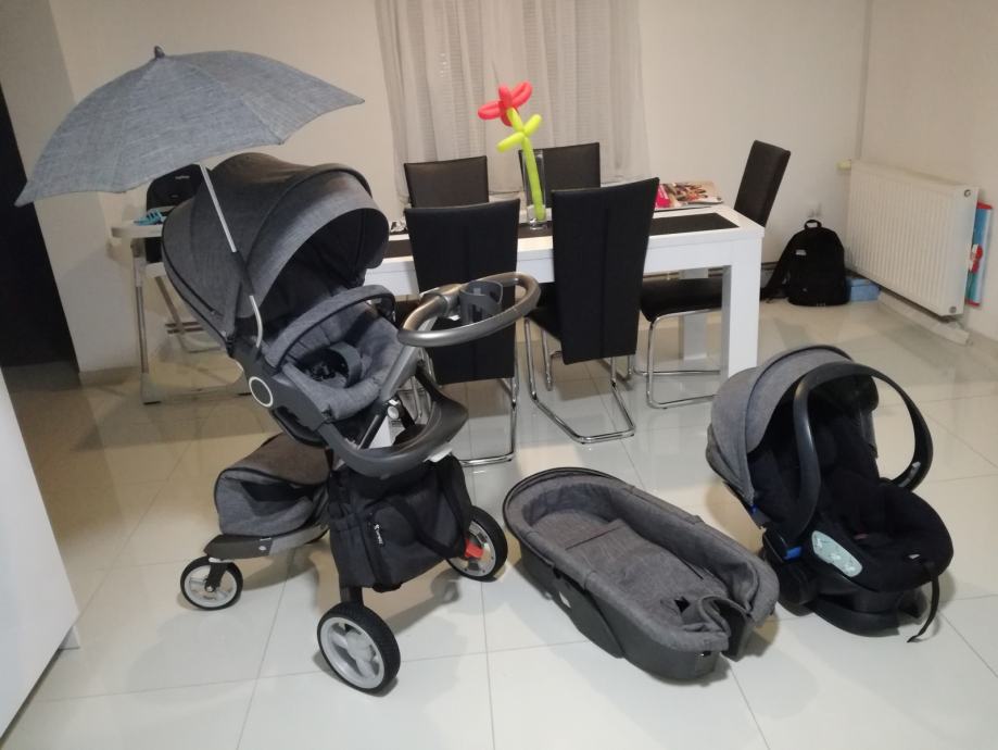Stokke Xplory V4 Black Melange