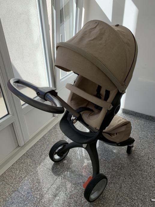 Stokke Xplory V4 2017 2u1 Beige Melange