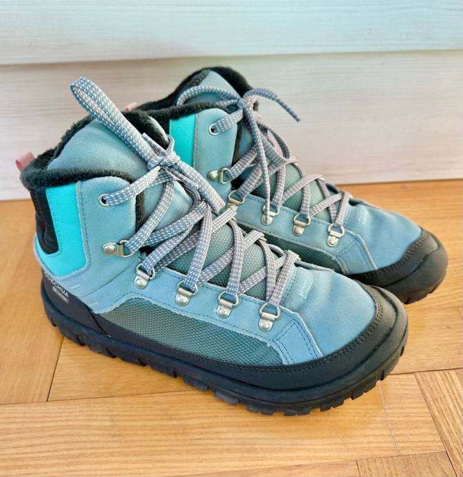 QUECHUA vodonepropusne gležnjače cipele za planinarenje, snijeg vel 36