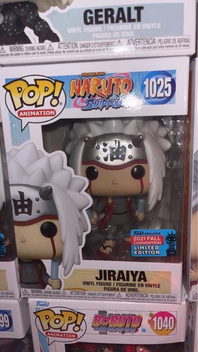 Funko pop jiraiya 2021 fall convention broj 1025