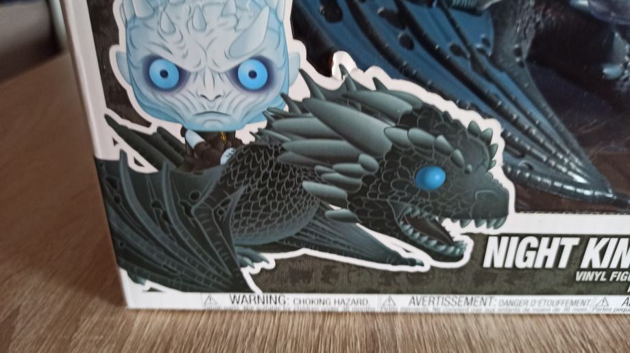 Funko Pop! N°58 Game Of Thrones Night King & Icy Viserion, Figurine Collection