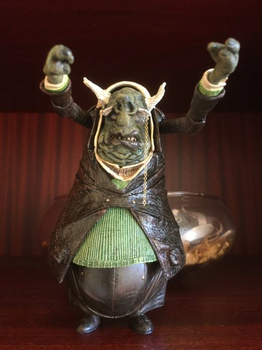 Hitchhikers Guide to the Galaxy action figure Vogon Kwaltz