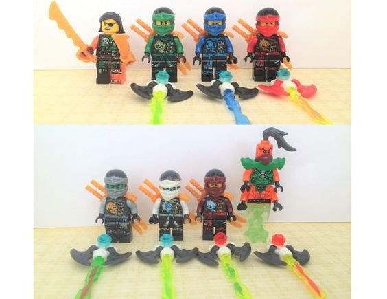 Lego Ninjago set od 8 figura
