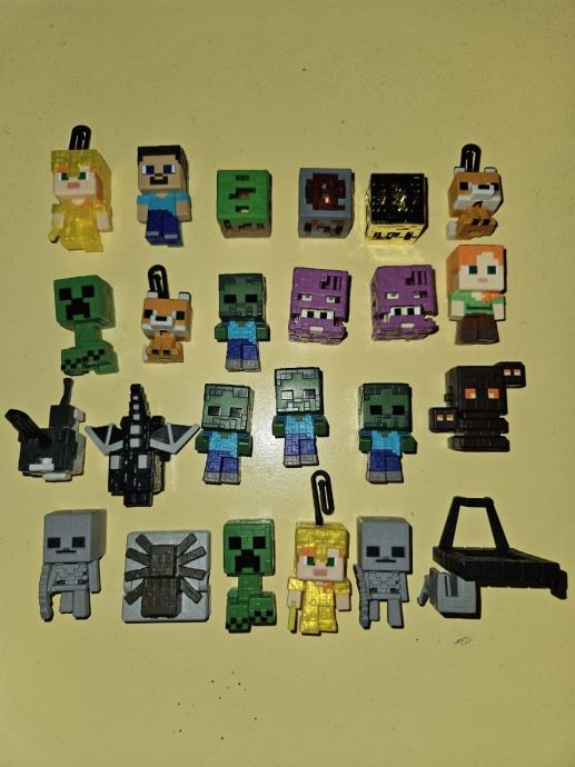 Minecraft Kinder Rarest Figure Minecraft Kinder Joy PRODAJA i ZAMJENA Figurica