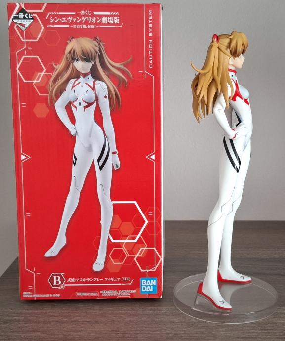 Set 2 Action Figure Ayanami Rei E Asuka Langley Soryu (20cm E 22cm) – Statue In PVC Da Collezione Anime