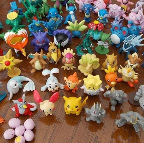 Pokemoni, komplet od 24 različitih likova, Pikachu, Pokemon