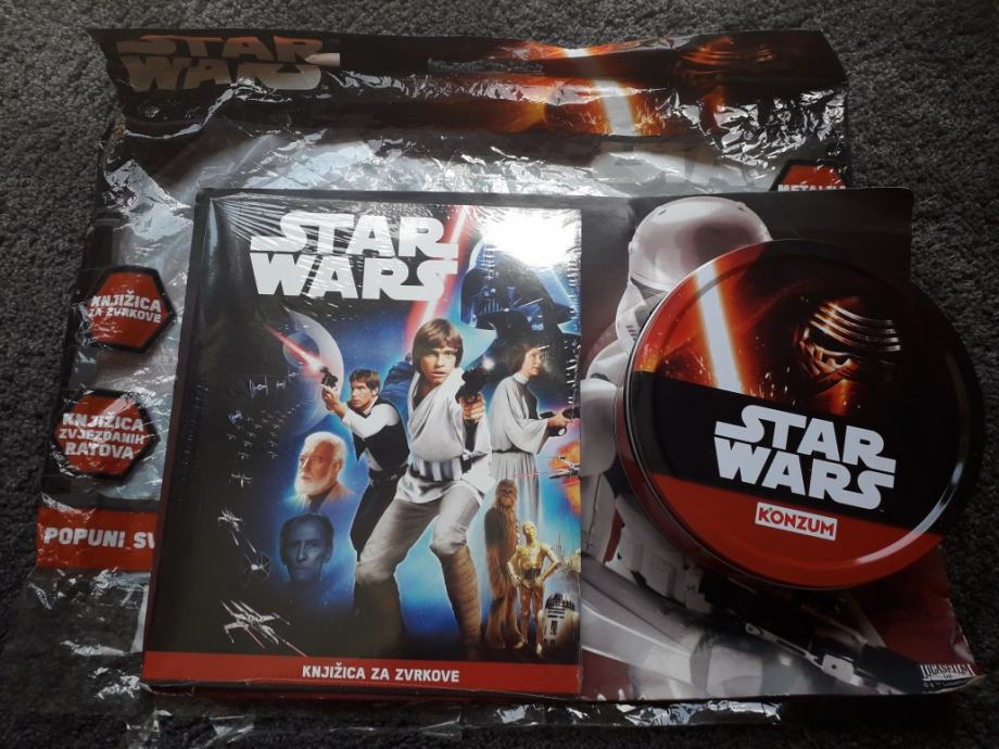 Star Wars - Rollinz Konzum starter paket + komplet figurica