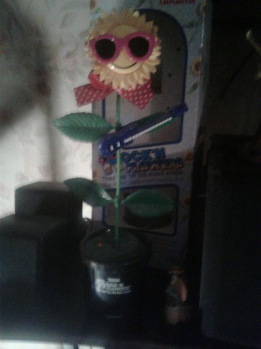 Takara rock n flowers plešuća ruža figura