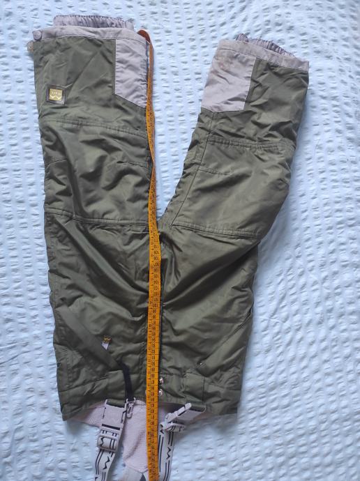Poreč: Zimske skijaške hlače 110, maslinasto zelena boja