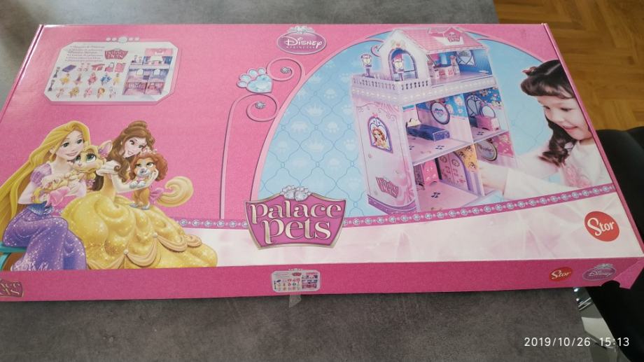Disney kućica od kartona za djevojčice