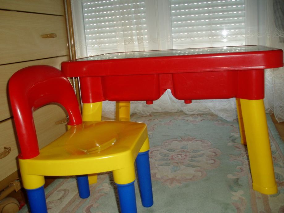 Dječji stolić (spremnik za vodu i pijesak)