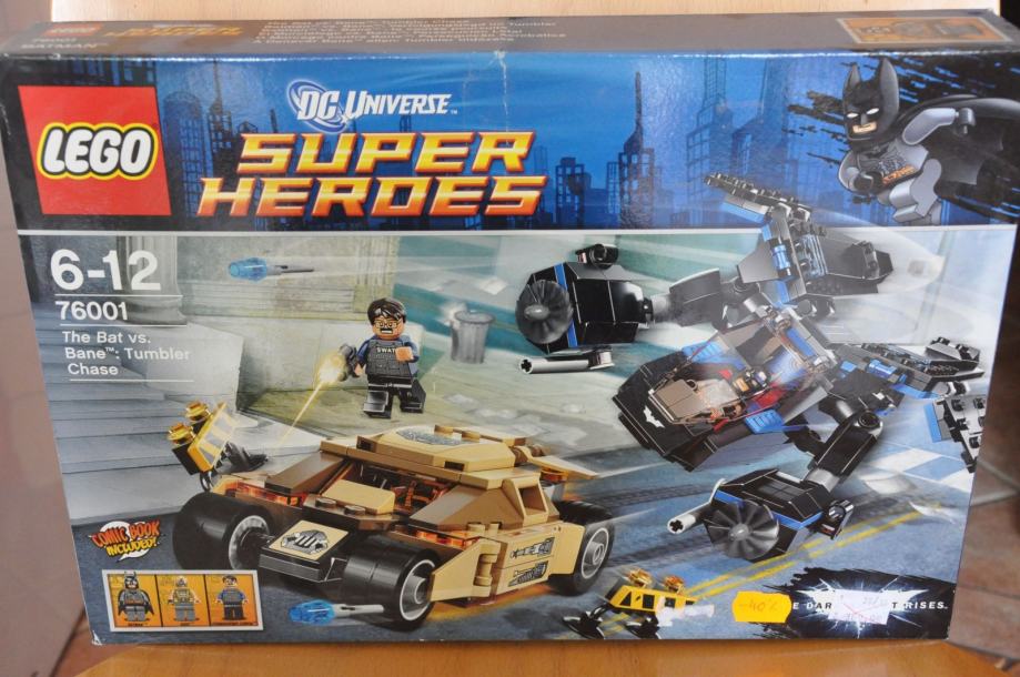 Lego DC super heroes - The Bat vs. Bane : Tumbler Chase - 76001