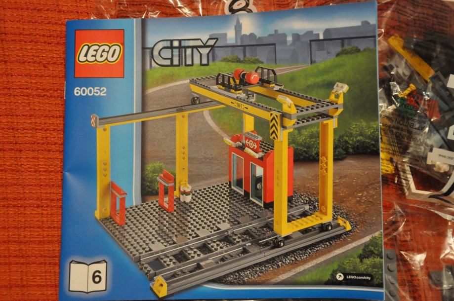 Lego dizalica iz seta 60052 Cargo Train