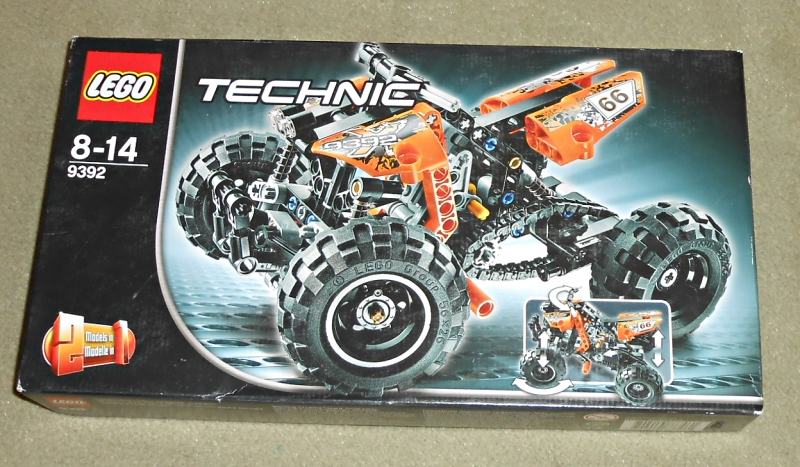 Lego Technic četverocikl 9392 Quad Bike - NEOTVORENO