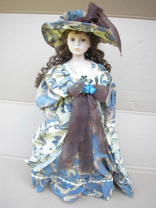 Porcelanska lutka 50cm žena, sa stalkom, novo