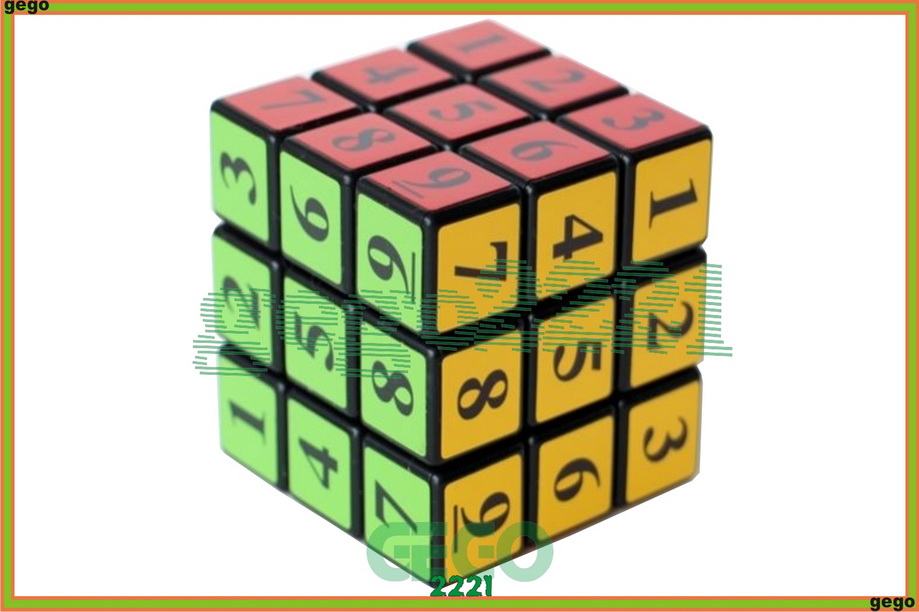 Rubikova kocka - Z-Cube 3x3x3 Sudoku - Crna Osnova