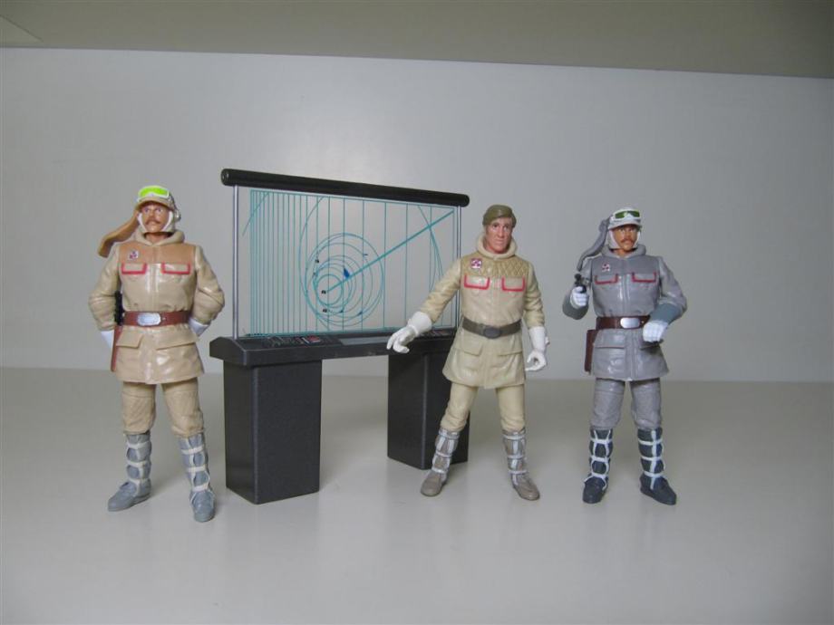 STAR WARS HASBRO/KENNER Hoth Rebel Soldiers set I