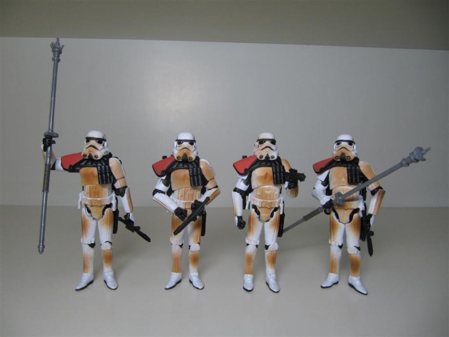 STAR WARS HASBRO/KENNER Sandtroopers set V