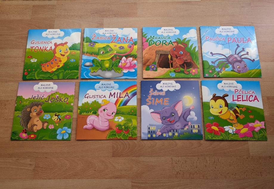 Knjige slikovnice za djecu Maleni, ali korisni