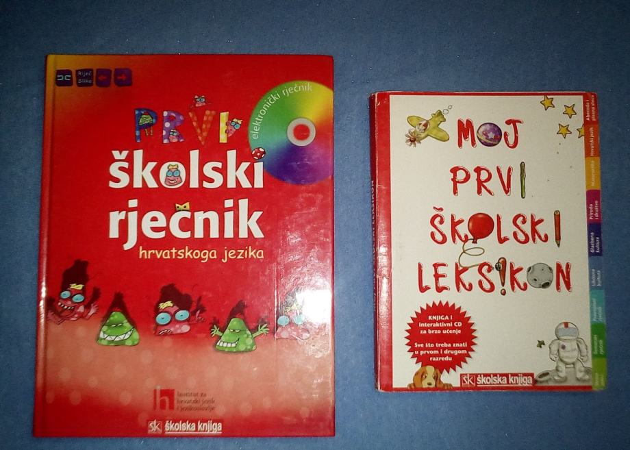 Prvi školski rjecnik hrvatskog jezika i prvi školski leksikon
