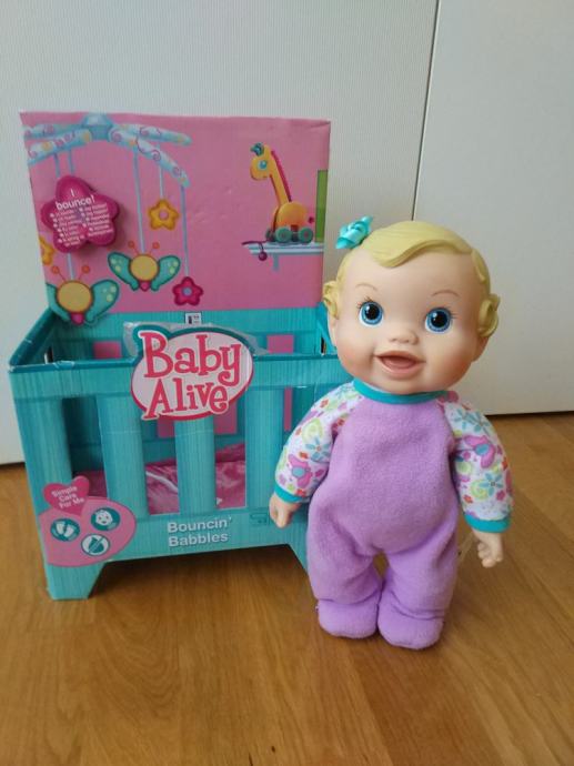 Baby Alive Bouncin Babbles lutka