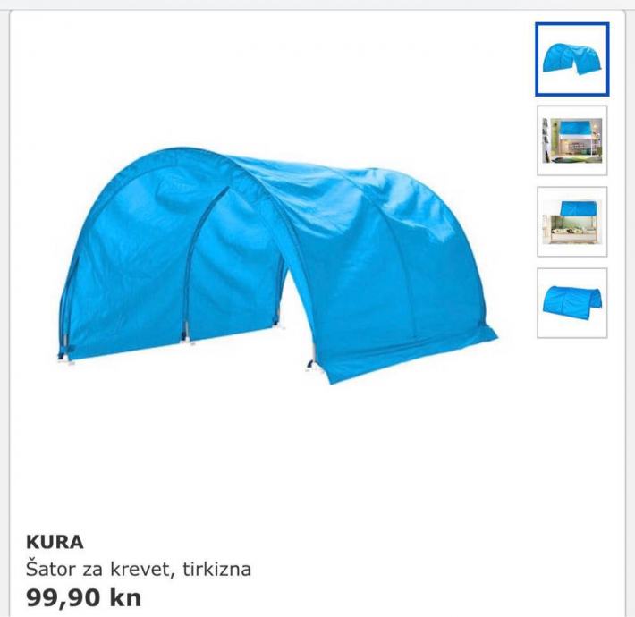 Šator za krevet Ikea