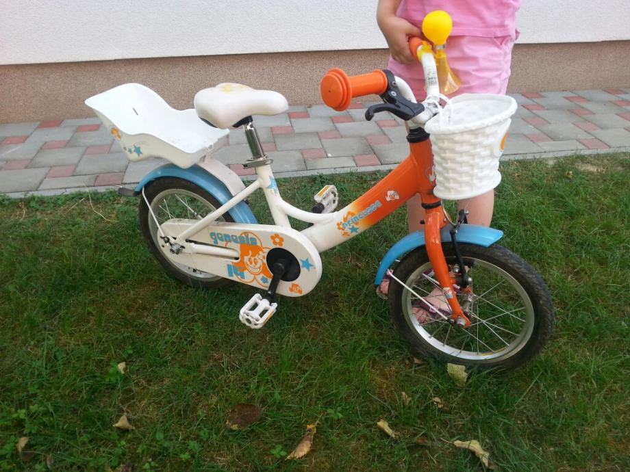 Bicikl za djevojčice sa pomoćnim kotačima